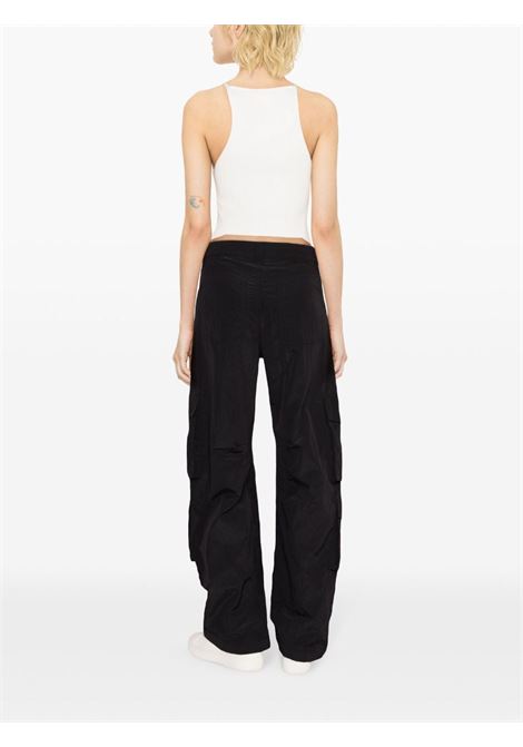 Black mid-rise cargo trousers - women GOLDEN GOOSE | GWP01832P00145790100